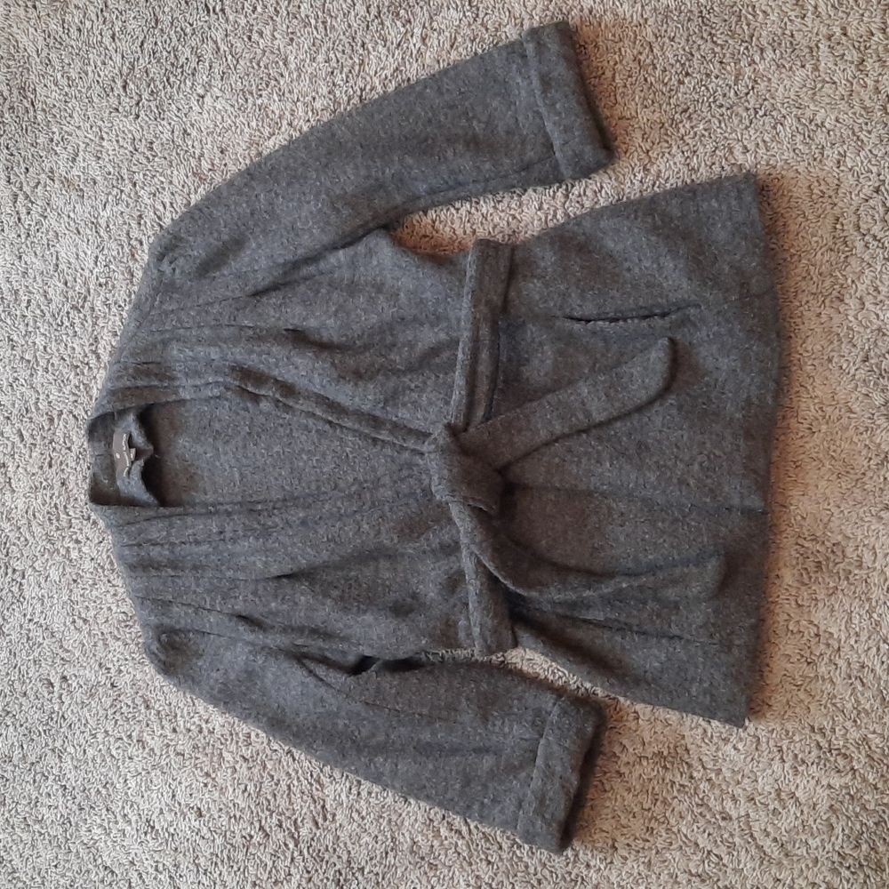 Fenn Wright Manson Wool Belted Shawl Sweater